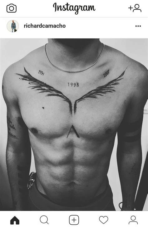 tatuajes en el pecho para hombres|Tatuajes en el pecho para hombres – 50 ideas